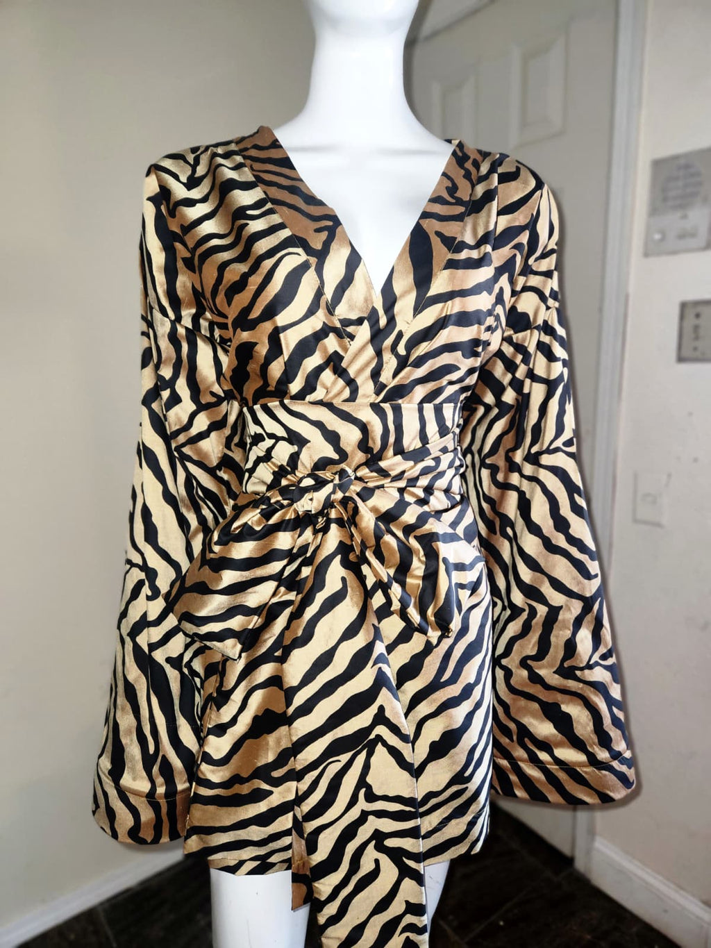 Casual Dress: Zebra Style