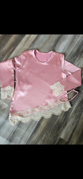 Blusa satinada